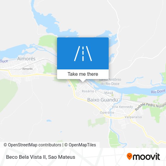 Beco Bela Vista II map