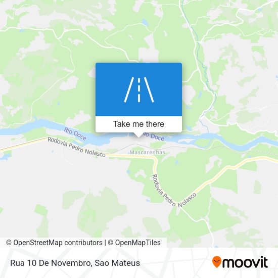 Rua 10 De Novembro map
