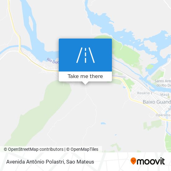 Avenida Antônio Polastri map