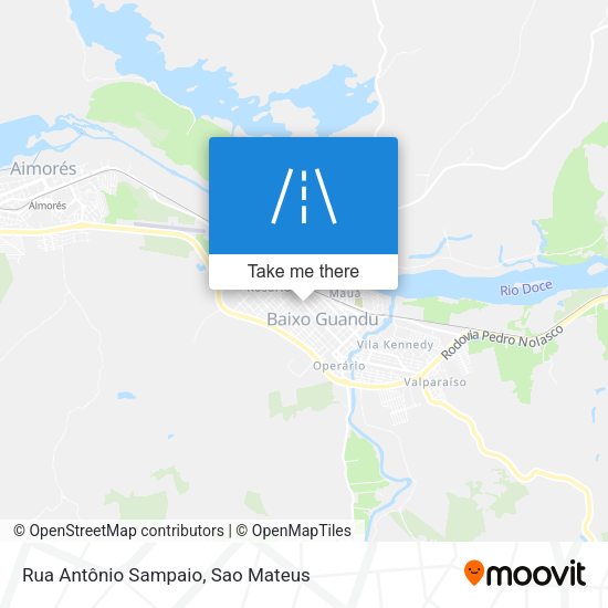 Rua Antônio Sampaio map