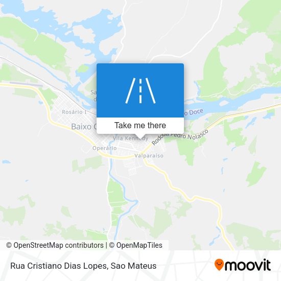 Rua Cristiano Dias Lopes map
