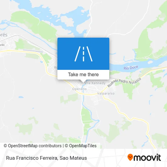 Rua Francisco Ferreira map