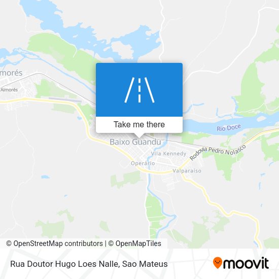 Rua Doutor Hugo Loes Nalle map