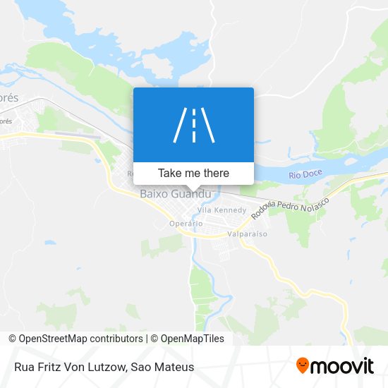 Rua Fritz Von Lutzow map