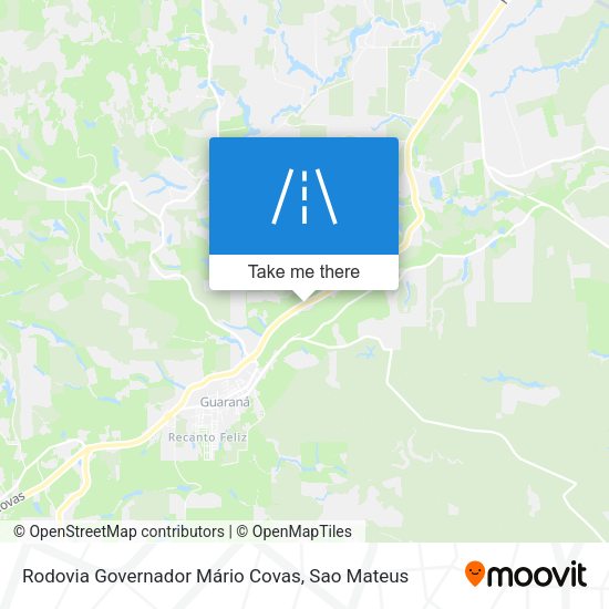Rodovia Governador Mário Covas map