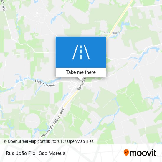 Rua João Piol map