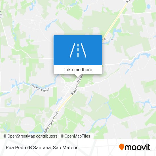 Rua Pedro B Santana map
