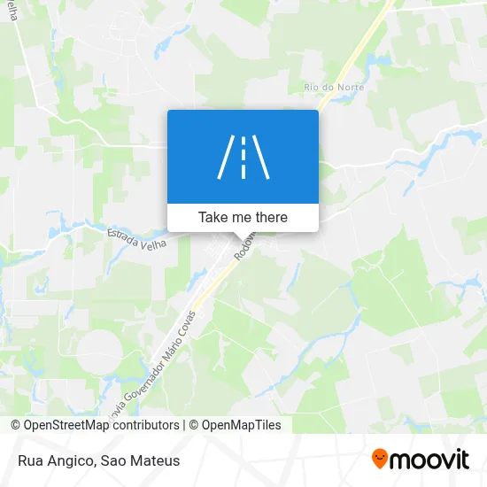 Rua Angico map