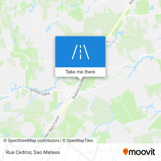 Rua Cedros map