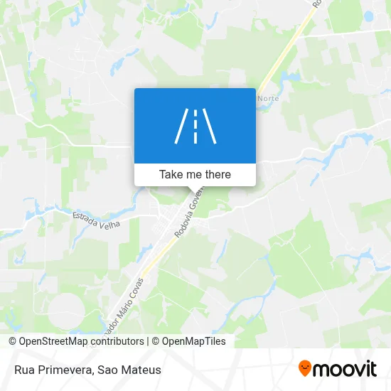 Rua Primevera map