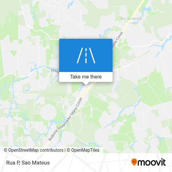 Rua P map