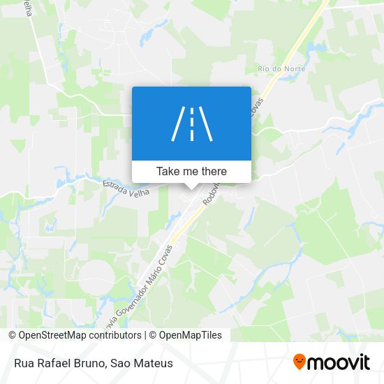 Rua Rafael Bruno map