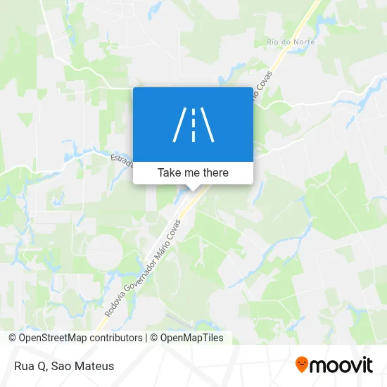 Rua Q map