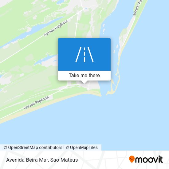 Avenida Beira Mar map