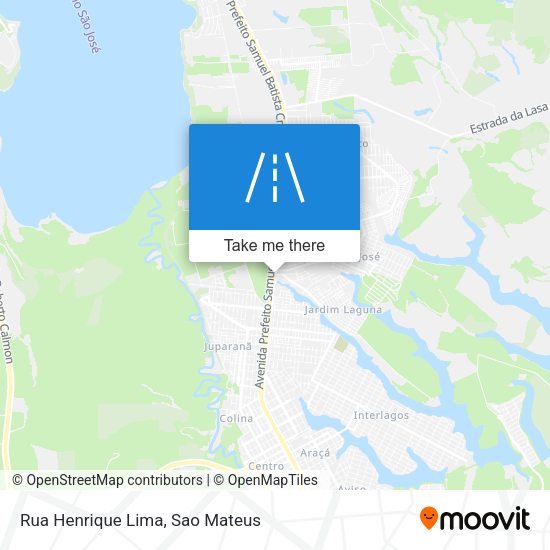 Rua Henrique Lima map