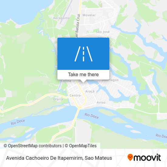 Avenida Cachoeiro De Itapemirim map