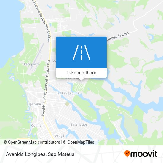 Avenida Longipes map
