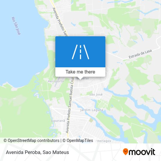 Avenida Peroba map