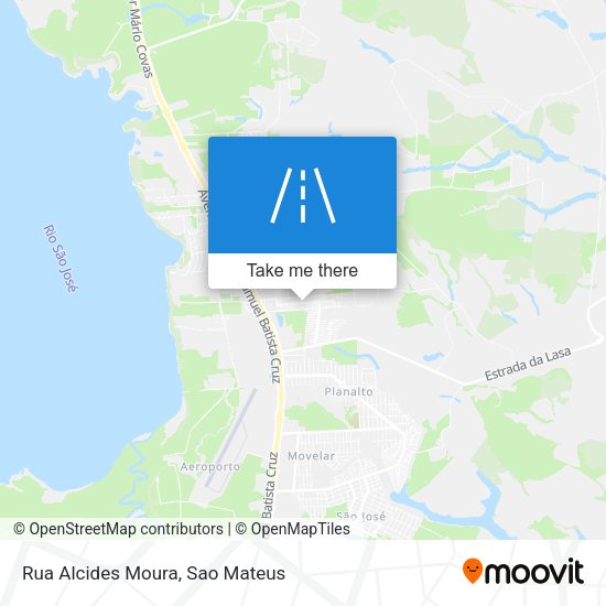Rua Alcides Moura map