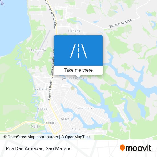 Rua Das Ameixas map