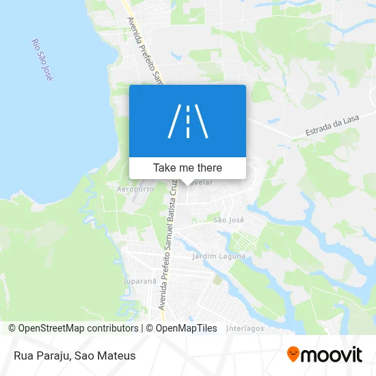 Rua Paraju map