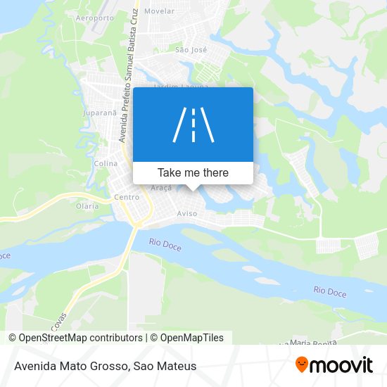 Avenida Mato Grosso map