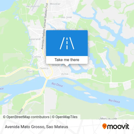 Avenida Mato Grosso map