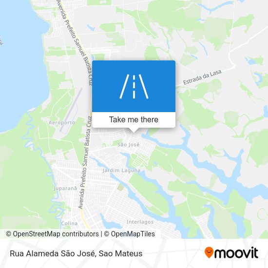 Rua Alameda São José map