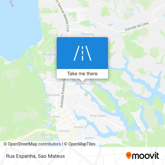 Rua Espanha map