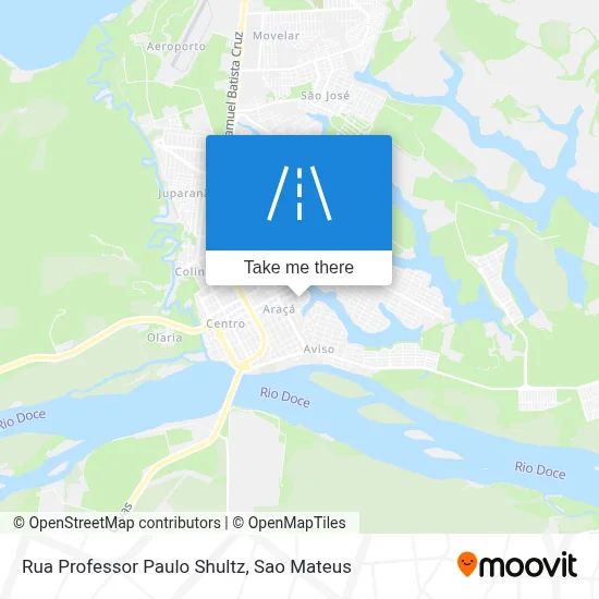 Rua Professor Paulo Shultz map