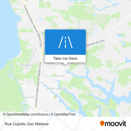 Rua Cupido map