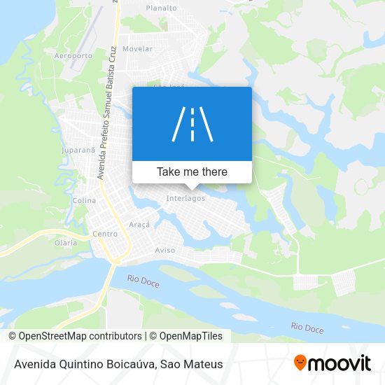 Avenida Quintino Boicaúva map
