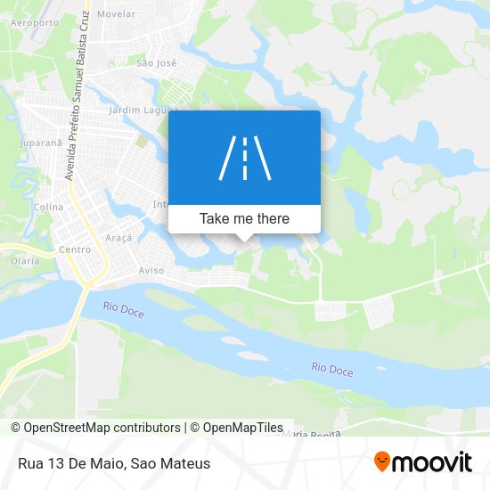 Rua 13 De Maio map
