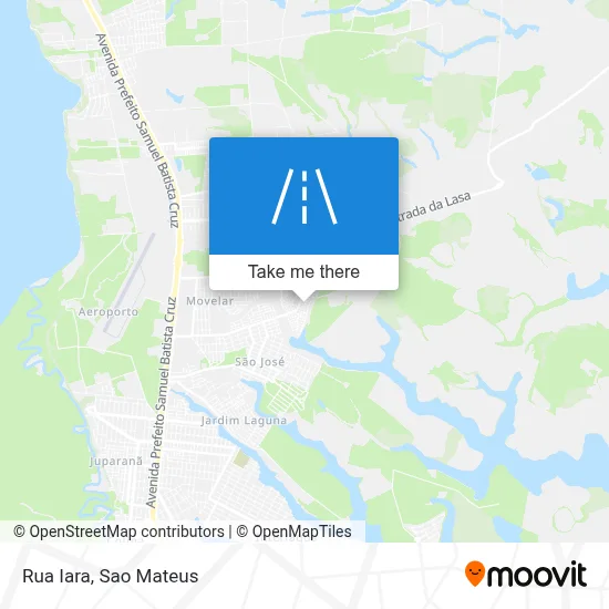 Rua Iara map