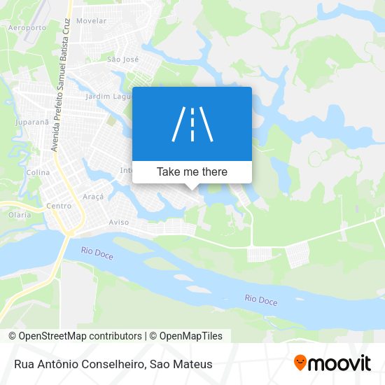 Rua Antônio Conselheiro map