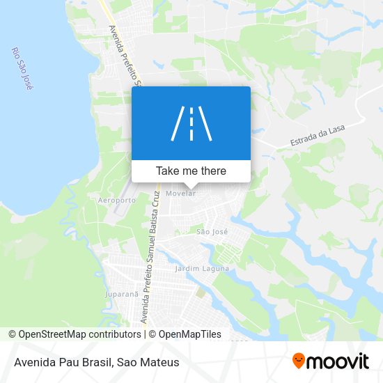 Avenida Pau Brasil map