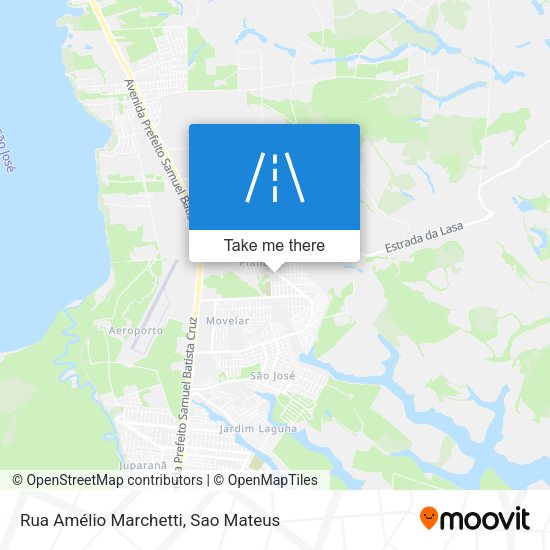 Rua Amélio Marchetti map