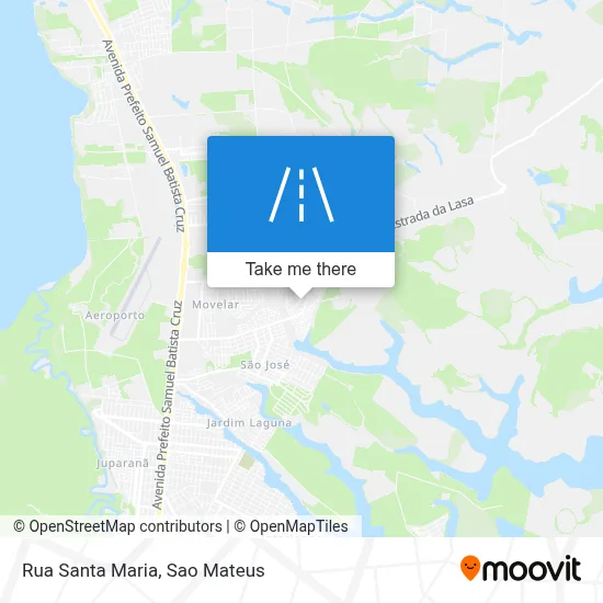 Rua Santa Maria map