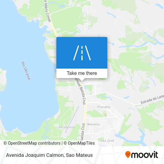 Avenida Joaquim Calmon map