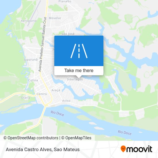 Avenida Castro Alves map