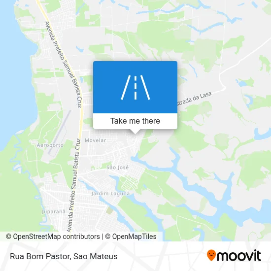 Rua Bom Pastor map