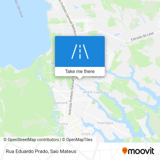 Rua Eduardo Prado map
