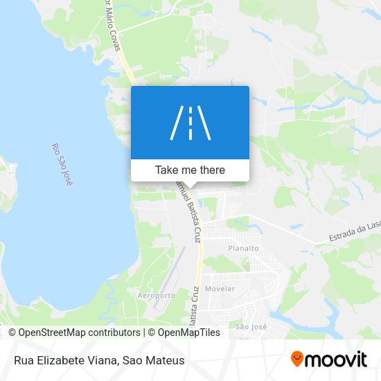 Rua Elizabete Viana map