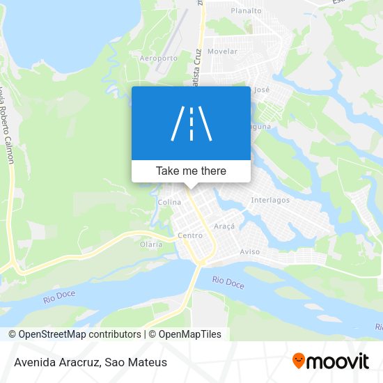 Avenida Aracruz map