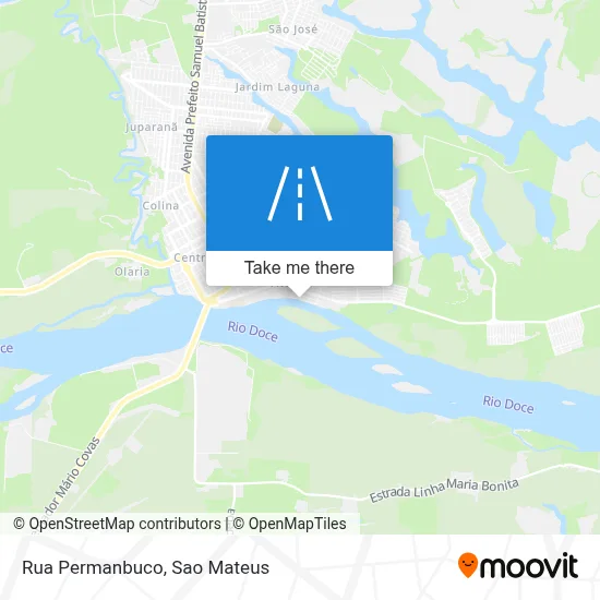 Rua Permanbuco map