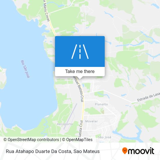 Rua Atahapo Duarte Da Costa map