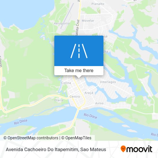 Avenida Cachoeiro Do Itapemitim map