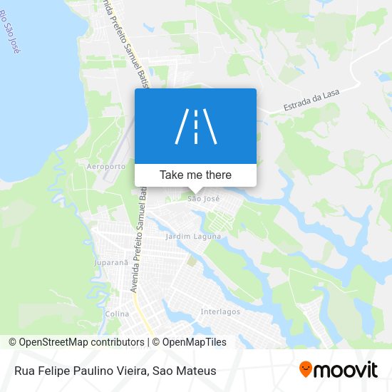 Rua Felipe Paulino Vieira map