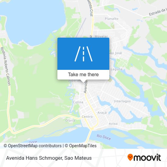Avenida Hans Schmoger map