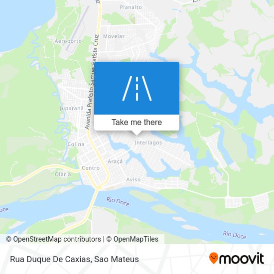 Rua Duque De Caxias map